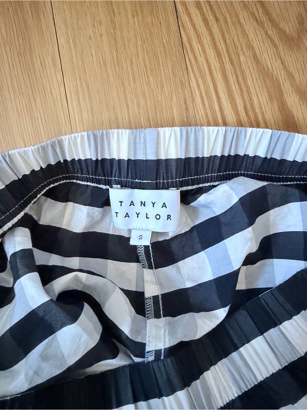 Tanya Taylor Fallon Shorts black/Ivory